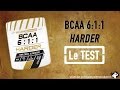 Bcaa 611 de fitness boutique harder  test  avis de ces bcaa surdoss en leucine