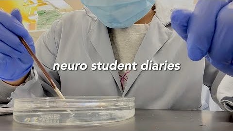 neuro student diaries | suturing clinic, brain mounting, unboxing, rain and leaves asmr