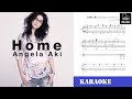 【KARAOKE】Angela Aki「大袈裟に「愛してる」(oogesa ni aishiteru)」piano cover