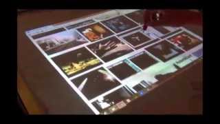 ZX1 Multitouch/ Air gesture table
