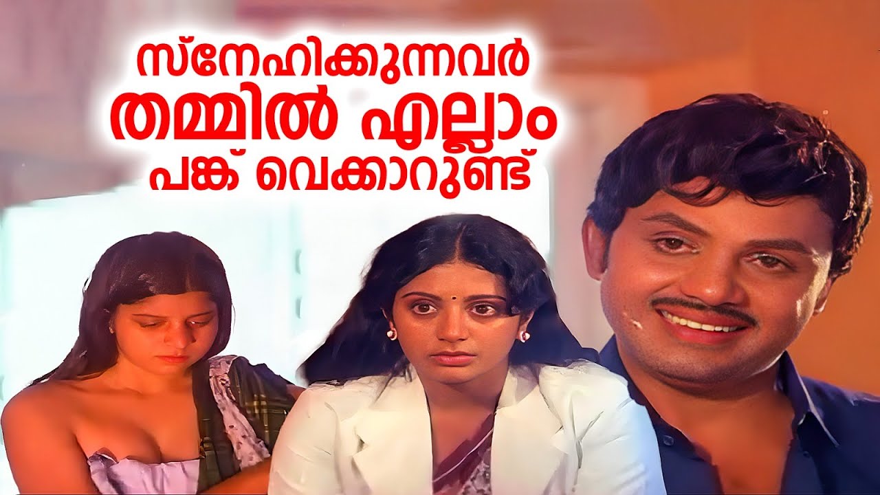 സ്നേഹിക്കുന്നവർ തമ്മിൽ എല്ലാം പങ്ക് വെക്കാറുണ്ട് | Shakthi | Jayan & Srividya | Seema Movie Scene