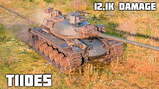 T110E5 WoT - 11Kills, 12,1K Damage