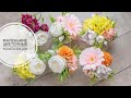 Small paper flower arrangements / Маленькие цветочные композиции из бумаги / DIY TSVORIC