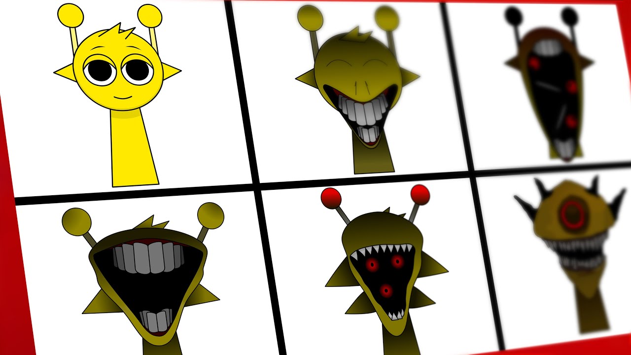 How to Draw Incredibox Sprunki: Phase 1 to Phase 6 | Simon - YouTube