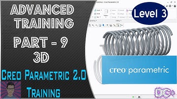 9 - PTC Creo Parametric 2.0 Training -3D Part 1 - DC+ Tutorials (Basic + Advanced Training)