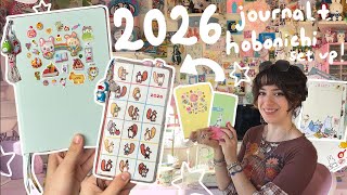 ☆ 2026 hobonichi + journal setup ! :･ﾟ☆✧