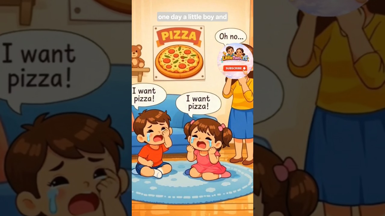 Boy and Girl Learn Food Lesson 🍎 | Kids Moral Story 