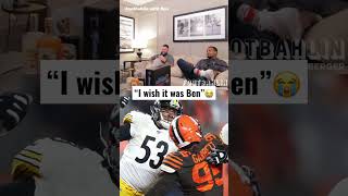 Celebrity Maurkice Pouncey’s HILARIOUS response to Myles Garrett Helmet Swing😭 #shorts (Footbahlin with Ben) Profile