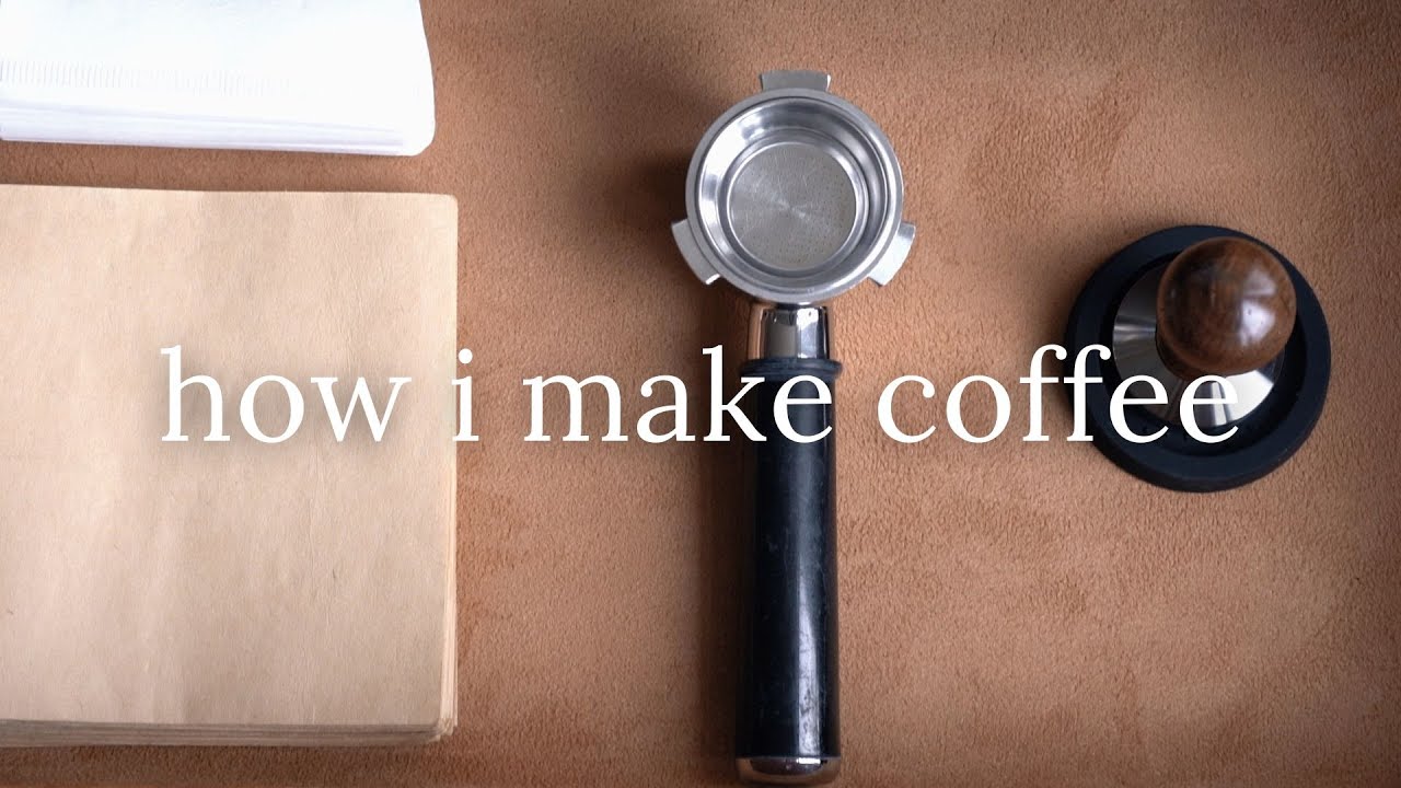 How I Make Coffee | ASMR Morning Coffee Routine | Coffee Aesthetic
