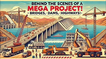 Behind the Scenes of a Mega Project – How Bridges, Dams & Highways Are Built!