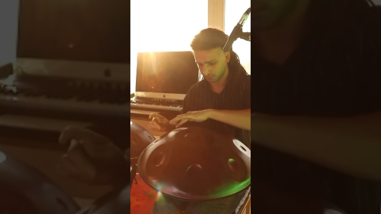 Handpan player in Iran🇮🇷Fpygmy15not|global handpan festival 