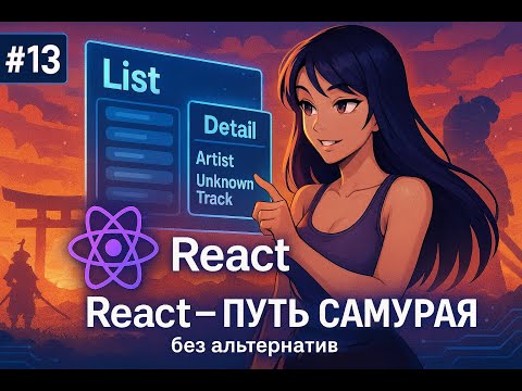 13 / UX-UI List-Detail Pattern / React Course The Way of the Samurai: No Alternatives