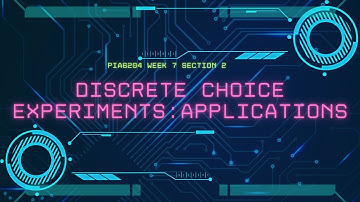PIA6204 Week7 Section2: DCE using R: Applications