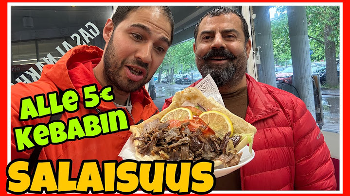 Voiko KEBAB maksaa alle 5€?