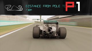 Spanish GP: Lewis Hamilton in the F1 simulator