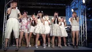 20160827　ほくりくアイドル部　新天地夏祭り　ハッピー満タン