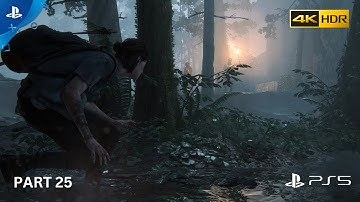 THE LAST OF US 2 PS5 Walkthrough Gameplay Part 25 - BOAT (Last of Us Part 2)