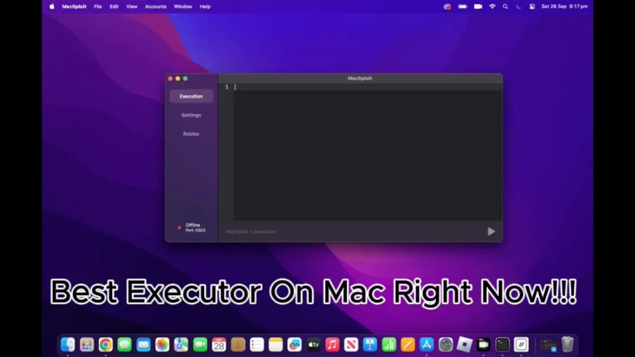 Best Roblox Executor On Mac Right Now!!! - Better Video Quality - YouTube