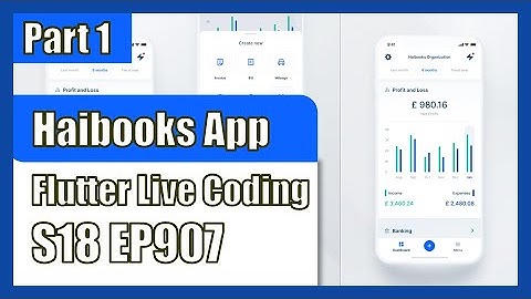 [Flutter] Flutter Live Coding EP907 (Haibooks App Part 1)