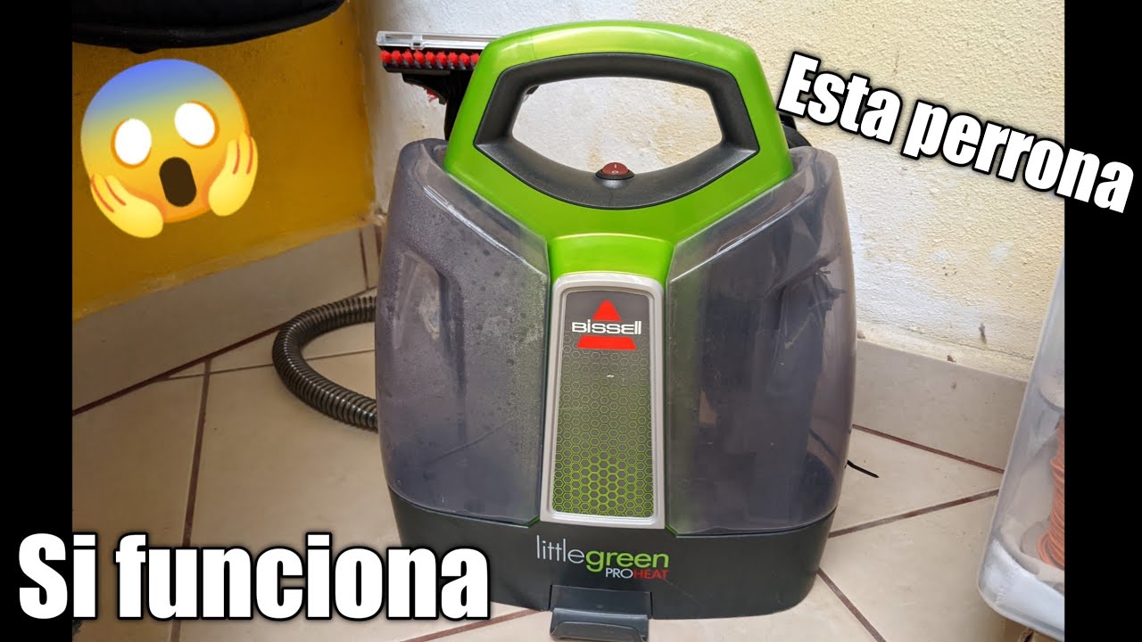 Hidroaspiradora Bissell de verdad funciona una máquina de lavar tapiceria.  - YouTube