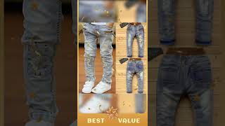 Stylish Childrens Denim Pants For Boys Slim Straight Fit