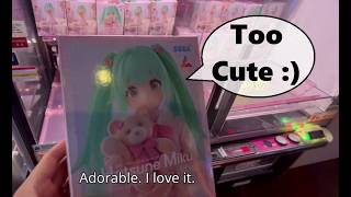 Miku 🥰 Figurine Win 🥇 from Hook Setup at Round1
