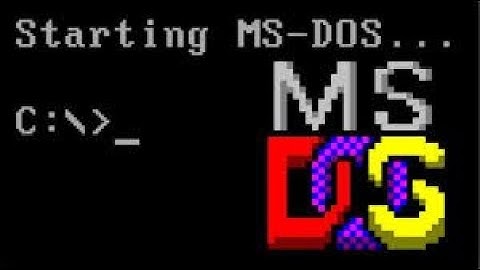 comandos internos y externos de MS-DOs (cmd)