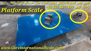 Platform Weight Scale Calibration Indicator Model Axis AX 70i by Care International Scale