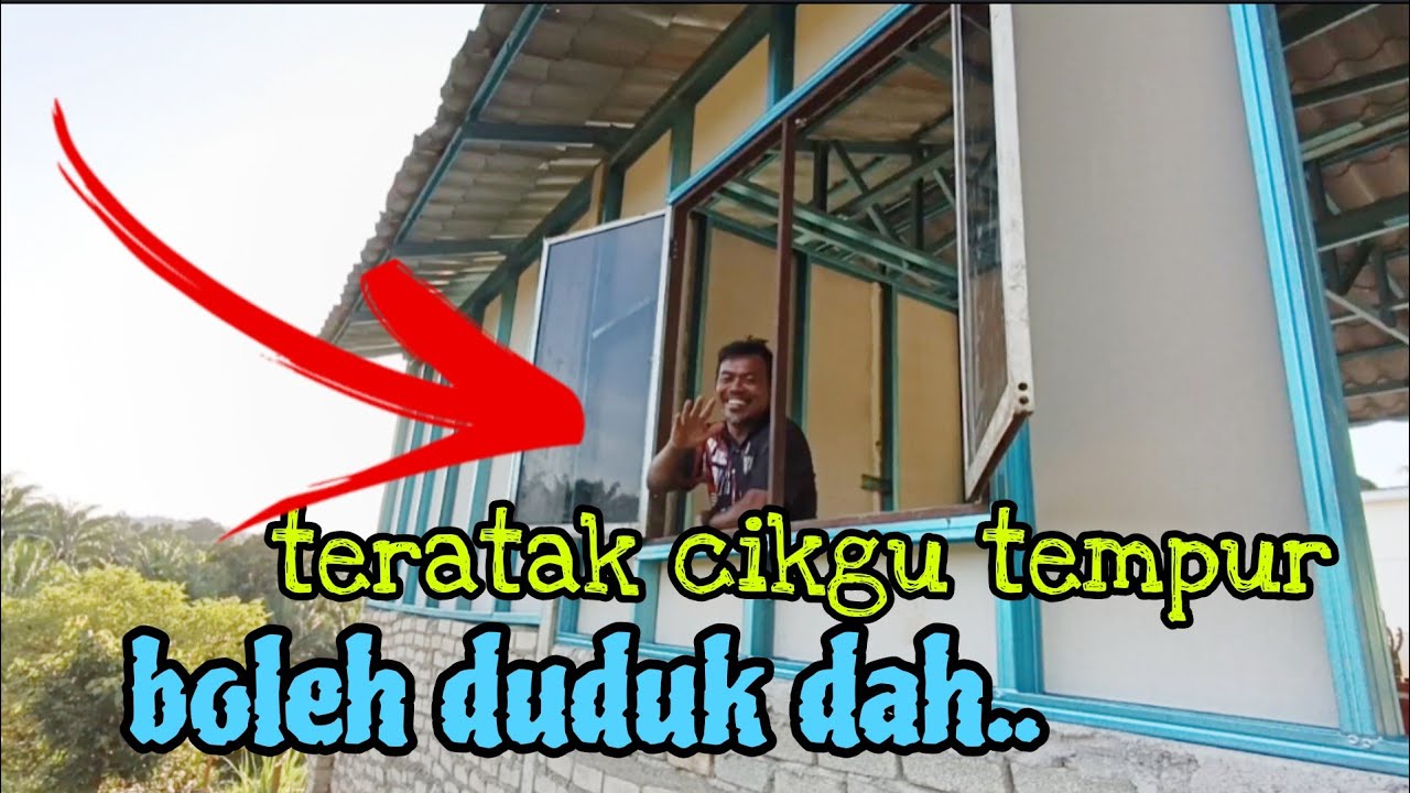 [Episod1629] teratak cikgu tempur tu buat sikit², dah boleh duduk.