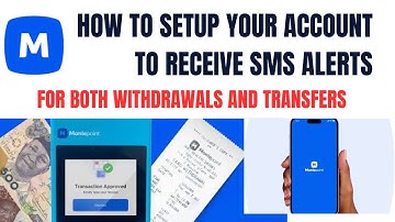 Setup your Moniepoint account to receive SMS alerts following these simple steps