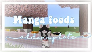 ღManga Foods V2 for Mcpe | Addon Update screenshot 4