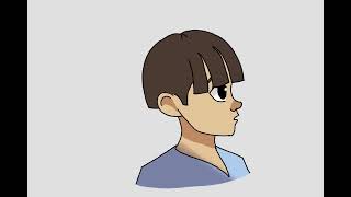 Head turn with anticipation || Animation || 07