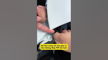 Tuyệt chiêu gấp mí PPF - bền đẹp cả đời !