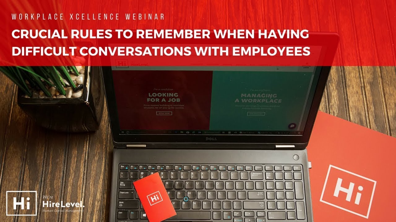 Having Difficult Conversations with Employees | Workplace Xcellence Webinar