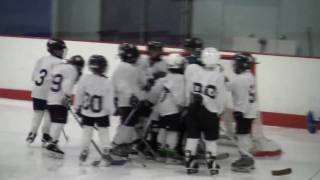 20101205 Game10 SDIA Oilers Mite 2 vs Icoplex Penguins Mite2 Part 1