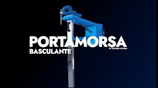 Portamorsa basculante con supporto, modello 2025. Syncro System allestimenti per furgoni