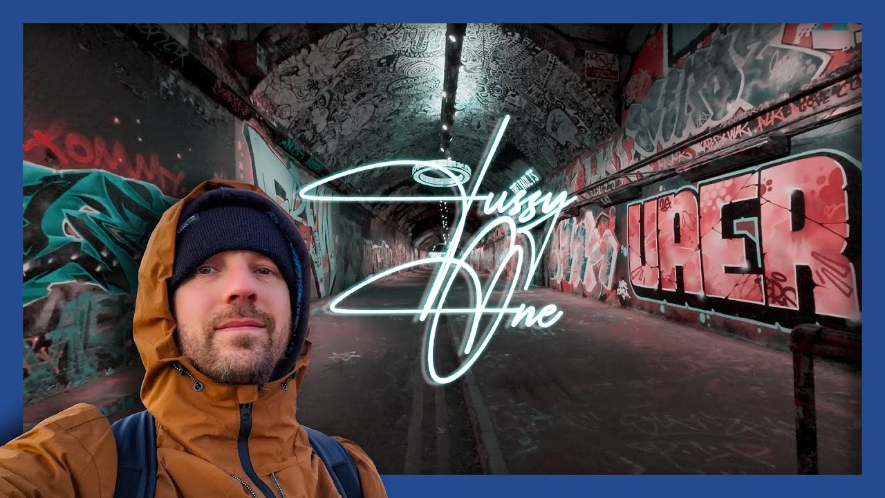 Тоннель на улице Лик-стрит, граффити и уличное искусство всего в 5 минутах от Лондонского глаза и...