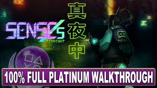 Senses Midnight 100% Platinum Walkthrough (PSN) | Trophy &amp; Achievement Guide - Crossbuy PS4,PS5