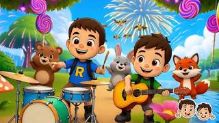 Disini Senang Disana Senang - Lagu Anak Dimana-mana Hatiku Senang - Lagu Animasi Anak Anak