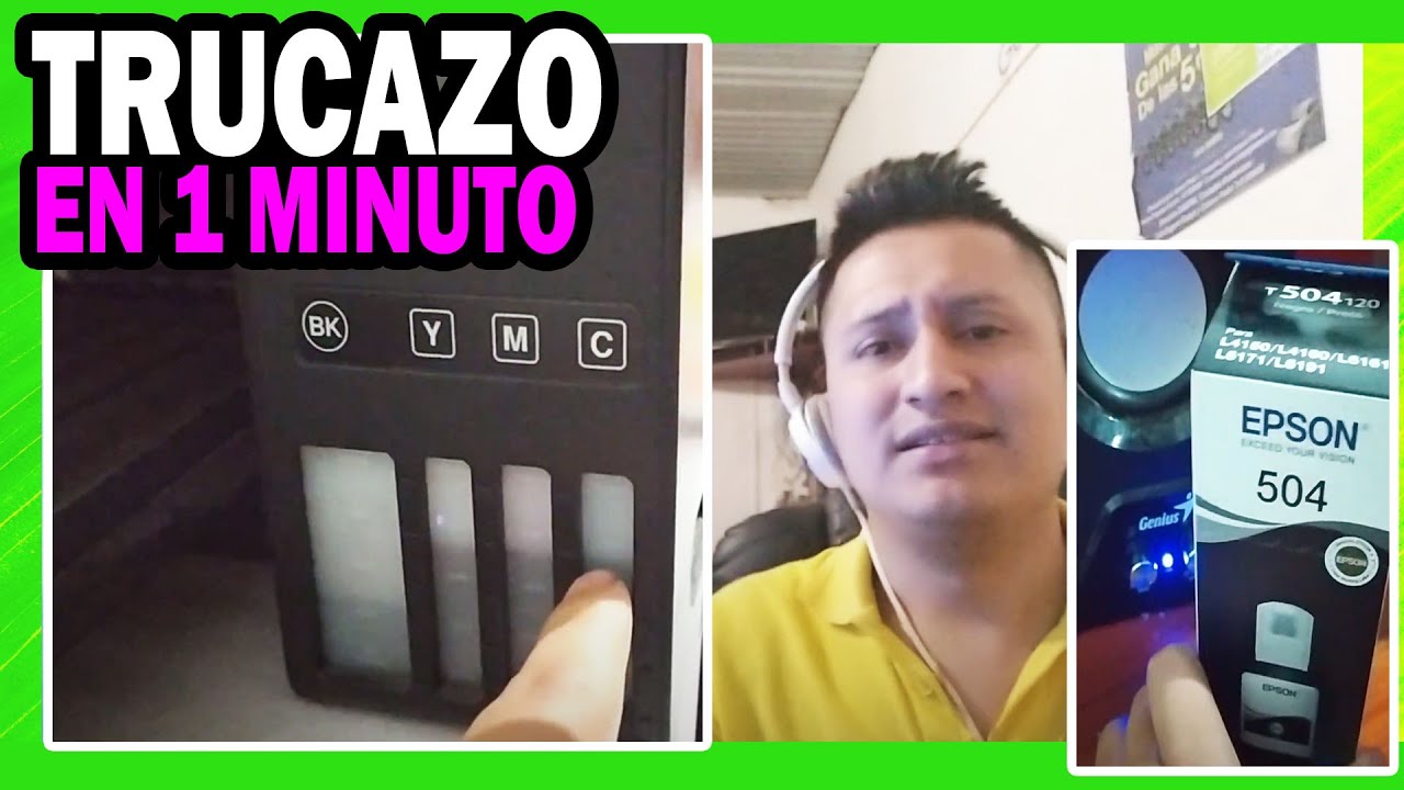 😠 PORQUE mi impresora EPSON imprime con RAYAS 😠 - YouTube