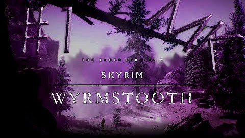 Skyrim Wyrmstooth Mod map LP - 1