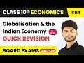 Globalisation and the Indian Economy Class 10 | CBSE Economics | Quick Revision Series | in Hindi