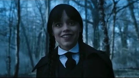 the only person who made wednesday smile is uncle fester / #shorts #wednesday