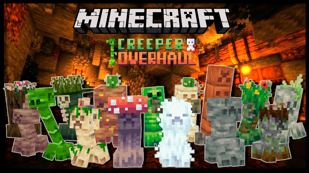 Creeper Overhaul Mod (1.20.1)