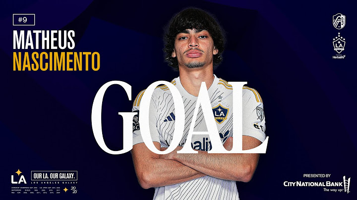 GOAL: Matheus Nascimento Scores his First for the LA Galaxy After Crazy Marco Reus Assist
