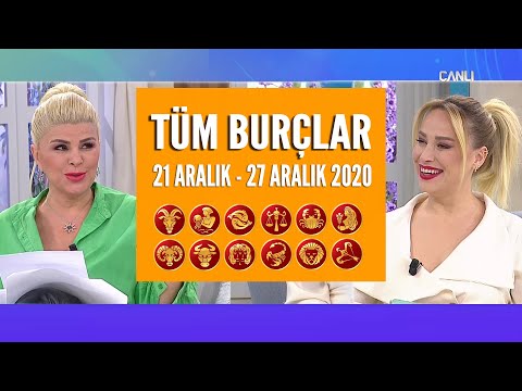 TÜM BURÇLAR | 21 Aralık - 27 Aralık 2020 | Nuray Sayarı'dan haftalık burç yorumları