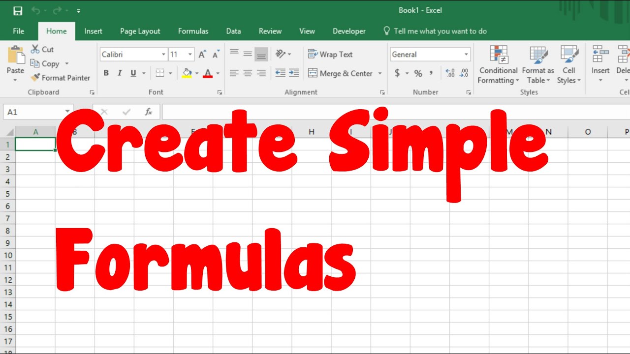 how-to-easily-create-simple-formulas-in-excel-2016-youtube