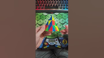 Pyraminx Solve of the Day 4/6 - 1.83 #rubikscube #pyraminx #cubing #puzzle #shorts