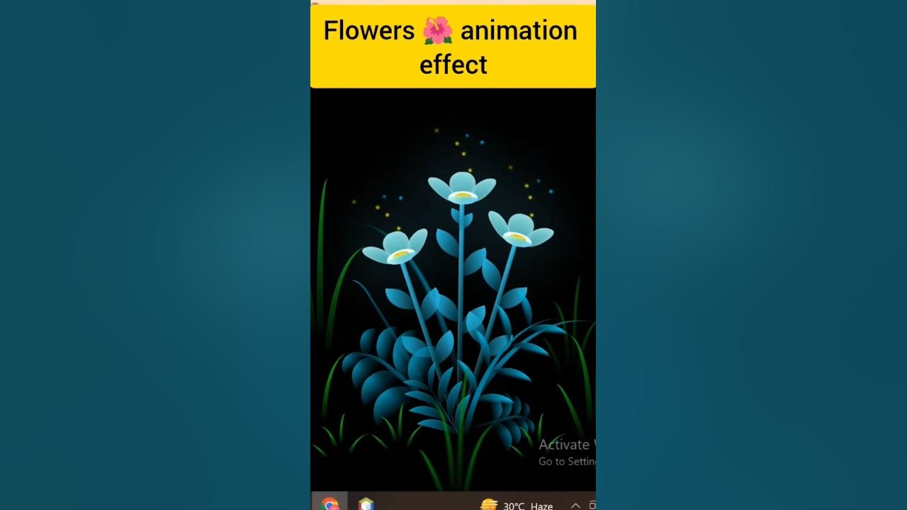 Css animation effect 3d Flowers | Html style Css design tutorial #css # ...
