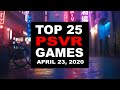 Top 25 PlayStation VR Games | April 23, 2020